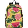 Linnyio Arte Del Fumetto Della Frutta Tropicale Zaino Pieghevole Impermeabile e Leggero,Ideale per Escursioni Viaggi e Campeggio