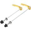 SkyjOy Sgancio Rapido MTB Aste for mozzi Ruota for Bici 2 Pezzi in Lega di Alluminio for Bicicletta a sgancio rapido Strada Montagna Anteriore Posteriore spiedo bullone Leva assale Strumenti(Red)