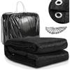 Jaxguom Tappeto per tenda da 300 x 400 cm, HDPE, permeabile all'acqua