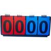 CaFfen Segnapunti Tabellone segnapunti Sportivo Segnapunti Leggero Tavolo contapunti Flipper for Giochi Basket Calcio Baseball Pallavolo(4 Digits)