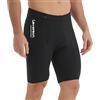 Lemorecn Pantaloncini da uomo in neoprene, 3 mm, elasticizzati, termici, in neoprene