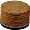 Homyl Puntale Biliardo 14mm Suggerimento Multistrato Pelle PU Facile Montaggio Protezione Ferrula Controllato Adatto a Giocatori Principianti Avanzati, Rosso