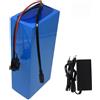 GAOZITAIGZ Batteria Per E-Bike 48V 10Ah, Batteria Ricaricabile Agli Ioni Di Litio Con Caricabatterie, Batteria Per Monopattino Elettrico E Go-Kart (48V 10AH),T+SM