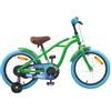 Kaloriko Bicicletta per bambini da 22 pollici, blu scuro, per 7-12 anni, con telaio in acciaio e freno a contropedale, stabile due ruote per bambini, ideale per attività all'aperto, tempo libero