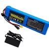 GAOZITAIGZ Batteria Per E-Bike Da 36V 10Ah, Pacco Batteria Ricaricabile Al Litio Con Caricabatterie, Batteria Al Litio Impermeabile Per Biciclette Elettriche, Scooter E Go-Kart (36V 10AH),XT60+JST