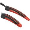 JIASHUNHE Parafango MTB 2 Pezzi parafanghi for Bicicletta parafango for Bici da Strada di Montagna Posteriore Ali for Accessori for(Red)