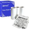 LENVII 100 x 100mm(4 x 4)Etichette termiche 280 fogli -4 rotoli × 70 etichette,Etichette autoadesive termiche resistenti a strappi,acqua,olio e graffi Adatto per stampanti termiche di codici a barre