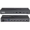 WAVLINK DisplayLink Docking Station USB-C 15 in 1, compatibile con MacBook Neo, Triple 4K Monitor (3X HDMI + 2X DP), 100W PD, 10 Gbit/s, Gigabit LAN, Audio/Mic, per Windows e Mac (incluso M1/M2/M3)
