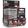 Udivita 36 Batterie Per Apparecchi Acustici Rayovac Extra Advanced 312. 36 Pile: 30 Rayovac + 6 Udivita
