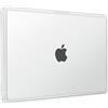 MOSISO Custodia Compatibile con MacBook Air 13 Cover M5 2026 M4 2025 M3 M2 2024-2022 A3449 A3240 A3113 A2681, Case Rinforzato Antigraffio & Antiurto per MacBook Air 13,6'' Display, Trasparente Opaco