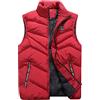 Kobilee Gilet Uomo Cotone 100 Grammi Trapuntato Gilet Giacca Invernale Senza Cappuccio Corto Giubbotto Imbottita Leggero Piumino Smanicato Senza Maniche Caldo Giubbotto Smanicato
