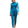 Kobilee Costume da Bagno Donna Burkini, Maniche Lunghe Costume da Bagno Islamico Modest Full Cover Elegante Swimsuit Beachwear Estive