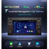 XTRONS AUTORADIO GPS Android 14 Ford S-Max Focus Fiesta Mondeo C-Max Galaxy XTRONS 2+64