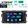 XTRONS AUTORADIO GPS Android 14 Ford S-Max Focus MK2 Mondeo C-Max Galaxy XTRONS 2G+64