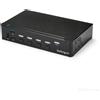 Startech.com Switch Commutatore Kvm a 4 Porte HDMI con Hub USB 3.0, 1080 P Stand