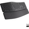 ‎Logitech Logitech ERGO K860 Split Wireless Keyboard for Business, QWERTY US International