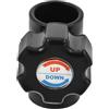 SHINEOFI Kit di Riparazione per Ombrellone da Giardino Pomello Manovella in Plastica Nero, Compatibile 38/34 Mm, Design Classico per Esterni e Patio