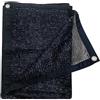 Cool Area 55% Telo Parasole in Tessuto a Rete con Occhielli per Copertura per Piante, Patio, baldacchino, Giardino, pergola, Serra, Auto, fienile, canile, 2 m x 3 m, Nero