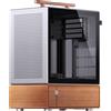 JONSBO T7 PC case, Midi-Tower, mATX, vetro temperato - argento