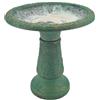 Arcadia Garden Products BB04 Vasca per Uccelli in Fibra di Argilla, 49,5 x 29,2 x 52,1 cm, Verde