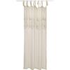 Loberon Melania Tenda - Puro Lino - Doppia Balza, Beige