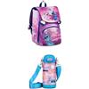 Seven Bundle Stitch Zaino Estensibile Scuola elementare + Borraccia, Bambina