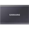 Samsung Portable T7 (2 TB), SSD esterno, Grigio