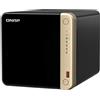 QNAP TS-464-8G (0 TB), NAS, Nero