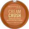 Rimmel London Cream Crush - 003 - Caramel Spice, bronzer opaco luminoso, copertura modulabile, formula vegan, 17% di complesso al burro con squalane + burro di karité, 8,5g