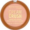 Rimmel London Cream Crush - 001 - Chai Latte, bronzer matte luminoso, copertura modulabile, formula vegan, Butter Complex al 17% con squalane + burro di karité, 8,5g