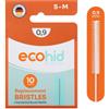 Ecohid Simply Smile Ecohid Ricambi Spazzole Interdentali 0,9 mm Pack 10 - Acciaio tedesco, S-M, Eco