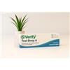 Verify® Self Test Strep A, Test rapido Rivela la presenza del batterio Streptococcus pyogenes (gruppo A), responsabile di infezioni alla gola come la faringite streptococcica.