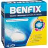 Benfix Compresse effervescenti per la pulizia di protesi dentali e ortodonzie, 32 pezzi, rimuove batteri, placca e cattivi odori | con ossigeno attivo