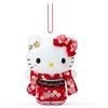 Sanrio Peluche pupazzo Sanrio personaggio Hello Kitty porta mascotte serie kimono nu...