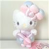 Sanrio Portachiavi bambola peluche Sanrio Hello Kitty 50th The Fashionable Ribbons J...