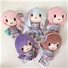 SEGA Project Sekai FuwaPuchi Mascot 25ji Nightcord de. Set di 5 peluche SEGA NUOVI