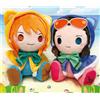 ONE PIECE Peluche bambola KEMOPON Nami & Nico Robin set di 2 Giappone nuovo