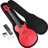RockJam Ukulele RockJam in fibra di carbonio con custodia, capotasto e cinturino