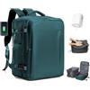 BJLFS Zaino Ryanair 40x30x20 Sottovuoto con pompa Zaino da Viaggio aereo Cabina 40x30x20 Impermeabile Bagaglio a Mano Wizzair Sottovuoto Borse da Cabina per Easyjet 45x36x20 Zaino Airback Donna