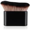 Lusofie Spazzola nera per il corpo per il trucco in morbida fibra sintetica con setole autoabbronzanti con forte presa in polvere spazzola abbronzante facile da trasportare gocce abbronzanti per il viso