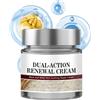 Generico Crema Viso,50g Trattamento Idratante E Rinnovante Per La Cura Della Pelle,Crema Lenitiva E Riparativa Con Riso Nero E Riso Bianco - Per Donne Con Pelli Sensibili Secche O Grasse Per Idratazione Pre-Ma