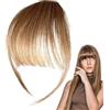 Generico Clip per frangia di capelli umani, fermaglio per capelli con frangia ciuffo | Clip sulla fronte con veri capelli umani,Copre il diradamento dei capelli Indossare quotidianamente Posticci Sorelle Mogli