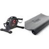 Sunny Health & Fitness X-Bike Pro Cyclette Magnetica Pieghevole, Monitor Digitale, Sensore Pulsazioni, Basso Impatto e Protezione in Schiuma per Palestra in Casa