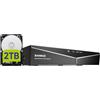 SANNCE CCTV DVR 16 Canali, 2MP DVR Video Sorveglianza per Analogico/CVBS/AHD/TVI/CVI/IP, Rilevamento Movimento, Avviso e-mail con Immagini, Visualizzazione Remota-2TB HDD