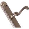 FEINZ Maniglie per Porte Interne - Set Maniglia Lunga 72mm - Ergonomica con Molla di Ritorno - Alta Qualità, Modello Casablanca