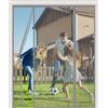 Famoum Zanzariera Magnetica 3 Pannelli Porta Finestra, Tenda Anti Insetti Doppia Apertura Laterale, Chiusura Automatica Silenziosa, Montaggio Senza Fori, per Porte Scorrevoli Balcone,180x230cm,Grigio