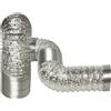 STERR Tubo flessibile per condotte di ventilazione 160 mm x 6 m - Tubo di scarico - Tubo flessibile per riscaldamento e raffreddamento - Ventilazione e condizionamento dell'aria - ALD160_6