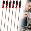 GBKDQQ Set di cacciaviti Torx, extra lunghi, 6 pezzi, cacciaviti magnetici, lunghi a stella, lunghezza lama 300 mm, set di cacciaviti professionali, T10, T15, T20, T25, T27, T30