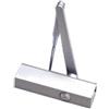 Basi 1720-0202 Dorma TS 73V - Chiudiporta senza tiranteria standard, per porte antincendio, misura 2-4, colore: Argento