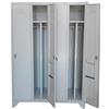 Fleda TRADING Armadio spogliatoio in metallo, con divisorio sporco pulito, a 4 posti. dim.cm.120x50x180h